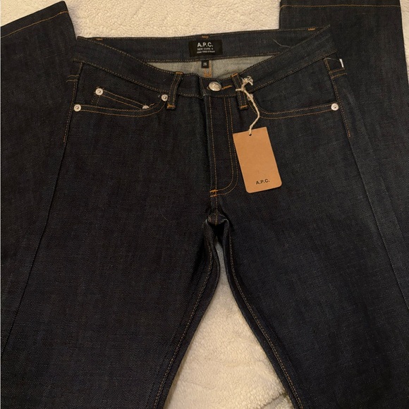 NWT A.P.C Men’s Indigo Standard Jean - Picture 8 of 9